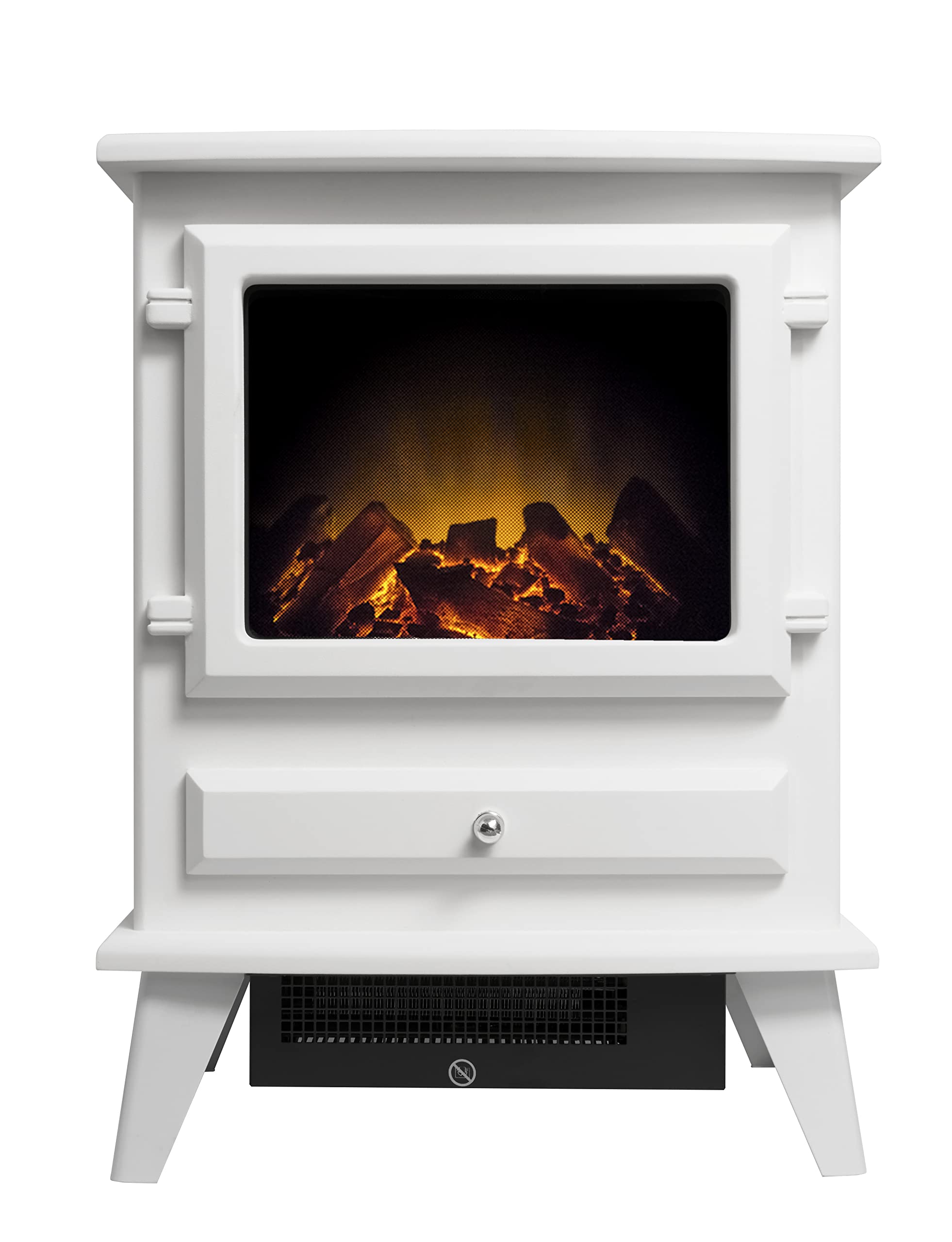 Adam Hudson Electric Stove in Textured White : Amazon.co.uk: DIY u0026 Tools