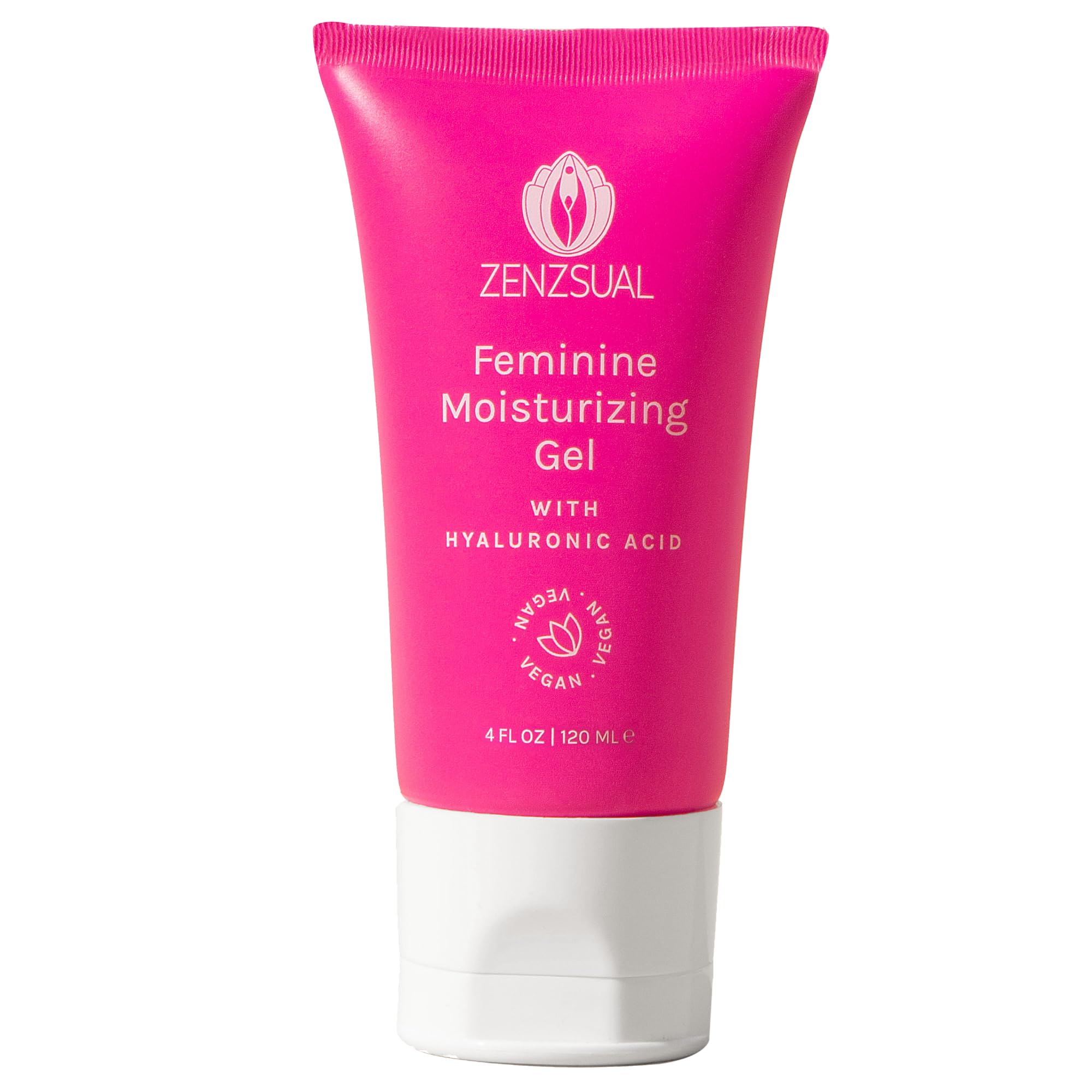Sponsored Ad - ZENZSUAL Feminine Moisturizing Gel with Hyaluronic Acid – Water-Based Gel with Balanced pH for Feminine Area, Hydrates and Comforts Dry Skin, Daily Feminine Care, Vegan, Made in USA, 4 Fl Oz
