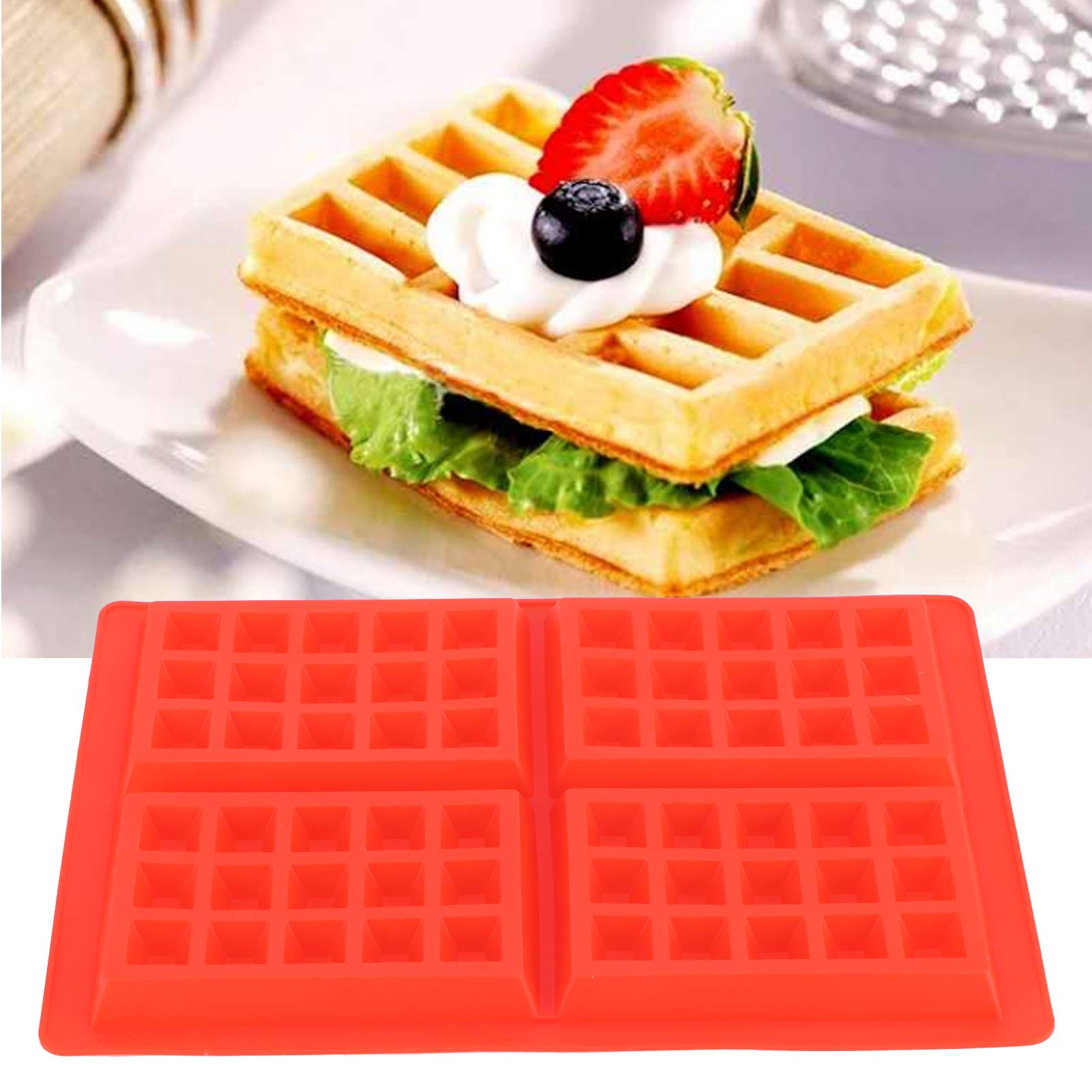 Wafelijzer vs siliconen wafelvorm