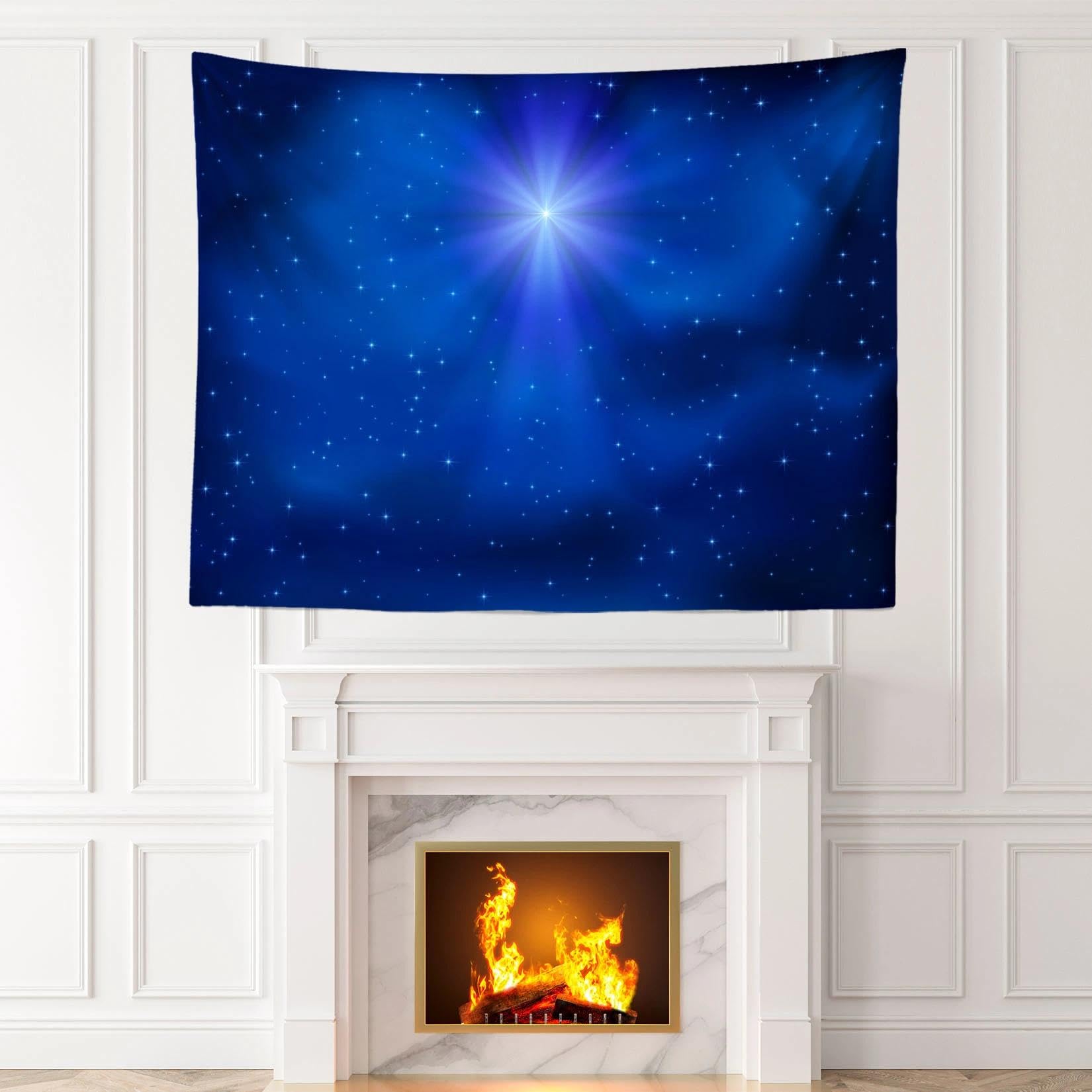 10x6.5FT Galassia Blu Stella Radiosa Sfondo Fotografico