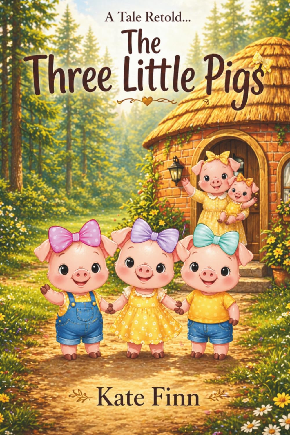 The Three Little Pigs: Queen Bee's Presents: A Tale Retold: 6 (The Book Lady Press)
