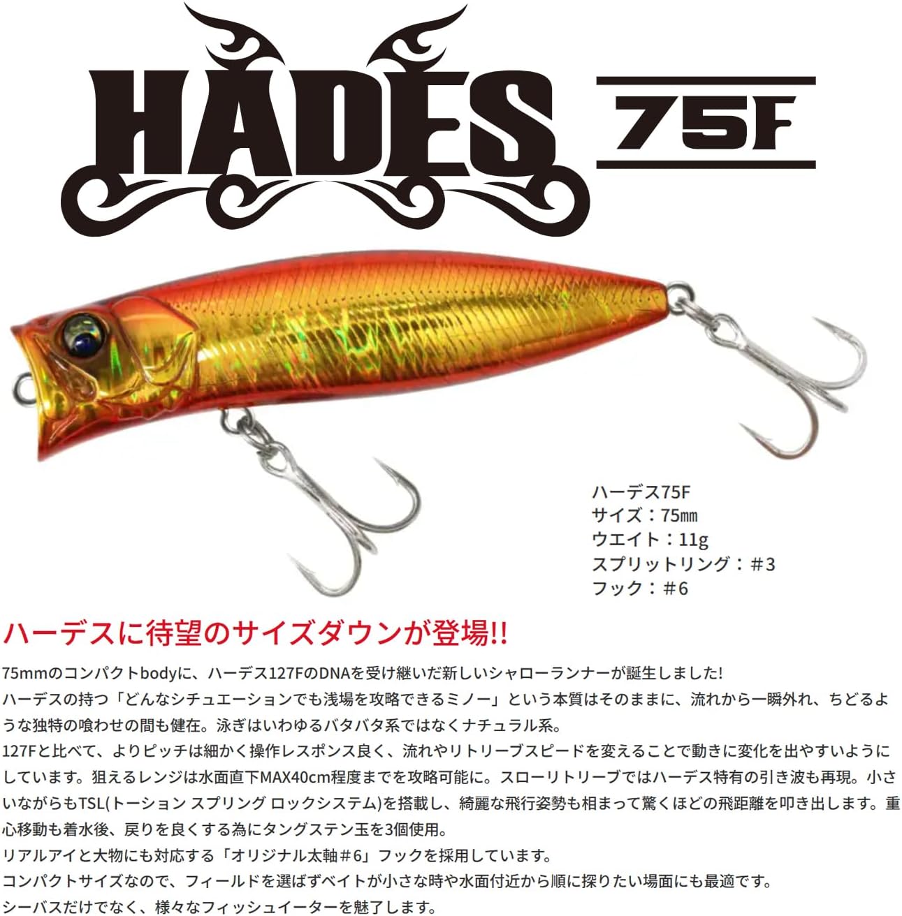 Bassday Hardes 75F