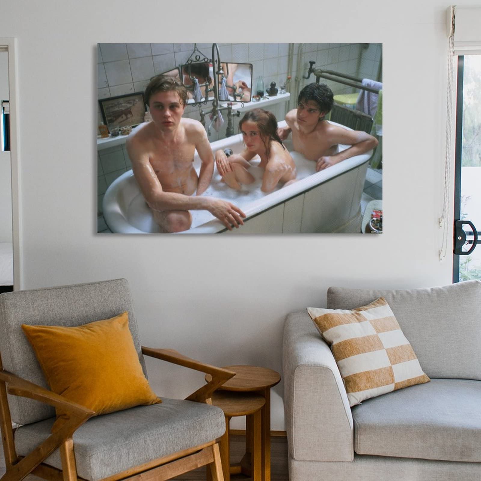 The Dreamers Movie Poster Wall Art (3) Wall Art Paintings Canvas