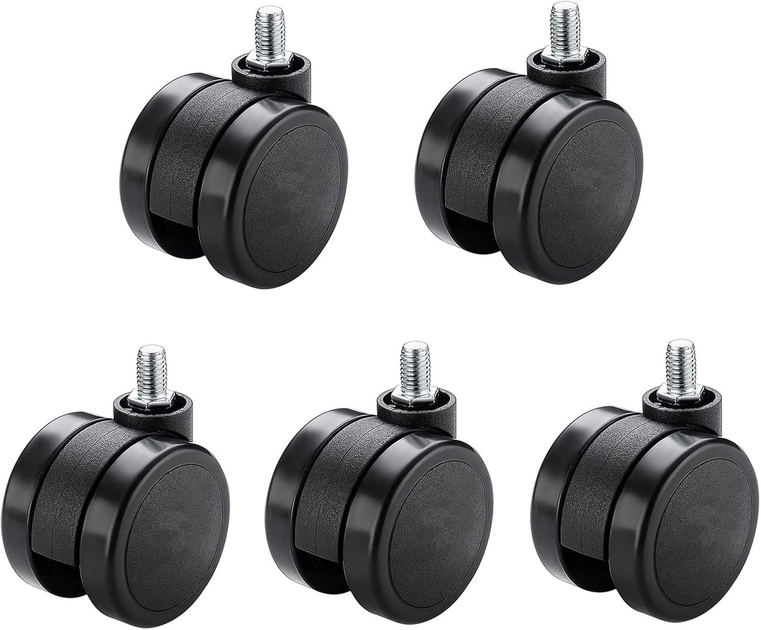 PU Replacement Caster Wheels for Office Chair Swivel Chair