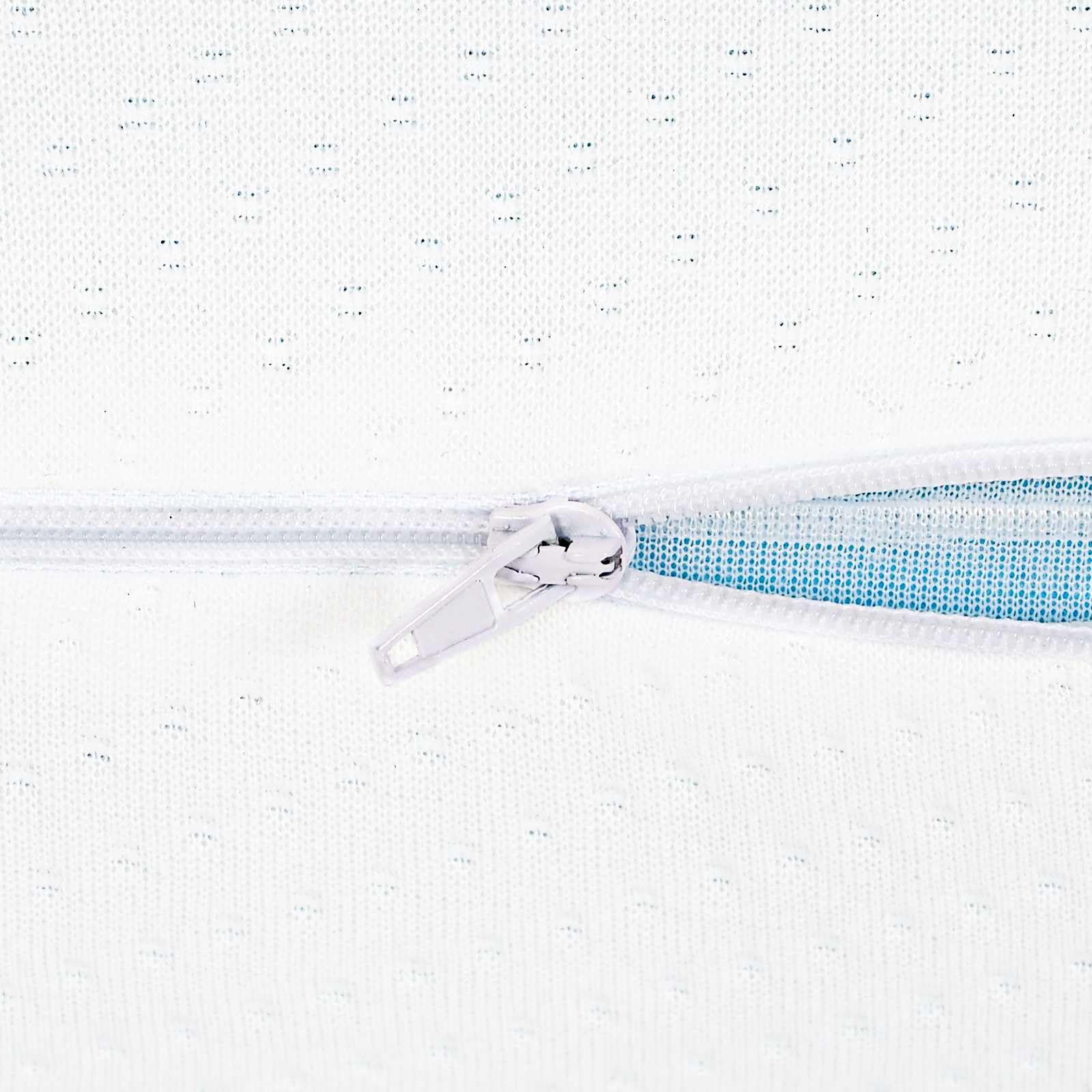 Cuscino per dormire, tinta unita, bianco, 105 x 36 x 13 cm, in memory foam gel, ergonomico, traspirante, con tecnologia gel rinfrescante, per chi dorme sul fianco e supporto cervicale in