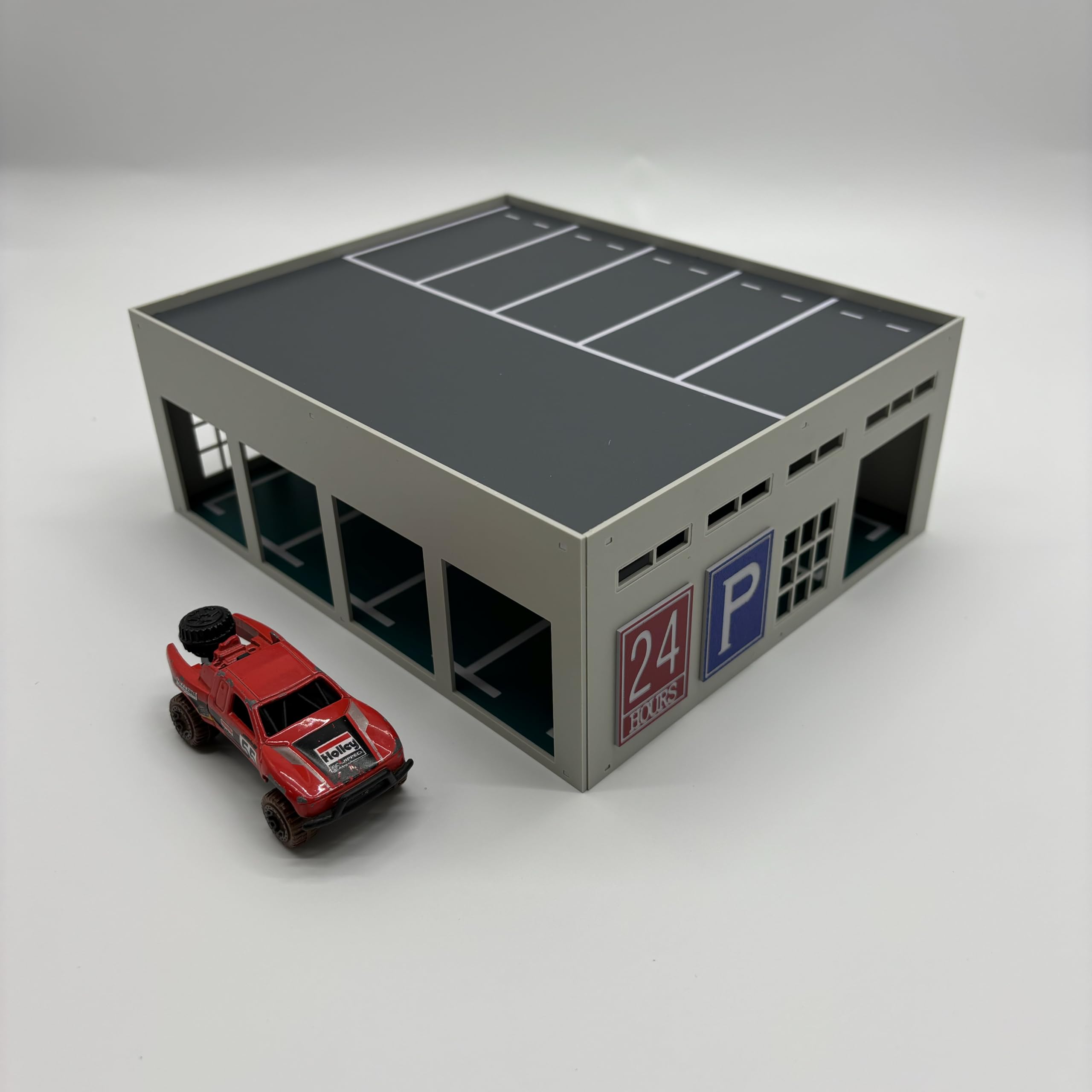 Mycity 1:64 Parking Garage Model, S-Gauge Scenario