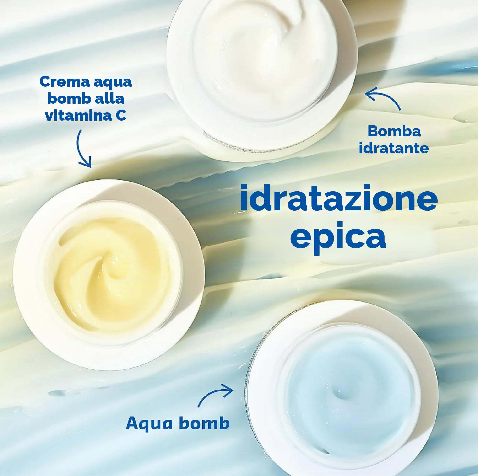 Belif Aqua Bomb Brightening Vitamin C Cream 50ml, Crema Idratante Illuminante, Acido Ialuronico Vitamina C+E, Vegano Crema Viso, Pelle Tutta, Crema da Giorno, Cura della Pelle, Cura del Viso, Coreani