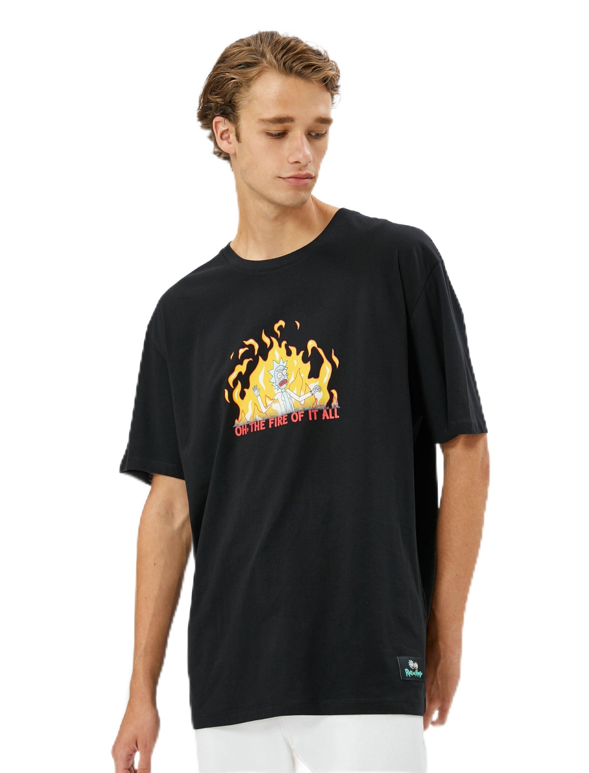 Rick and Morty Tişört Lisanslı Baskılı