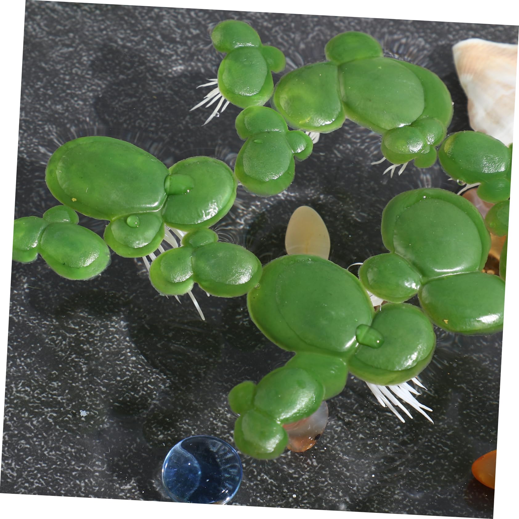 4 Paquetes De Plantas Artificiales Tanque De Lenteja De Agua Artificial Hornwort Planta De Acuario Patos Flotantes Decoraciones De Acuario Escondite De Peces Bonsai Juguete