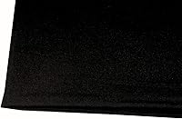 Vista 2 de The Yard - Tela de popelina de mezcla de algodón de alta calidad para disfraces y manualidades (negro, 1 yarda)