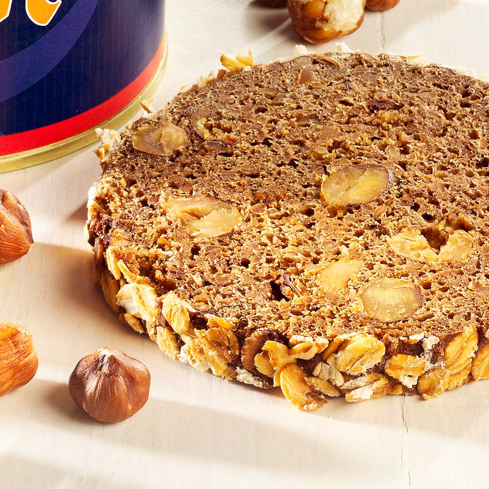 Schiffsbrot Büchsenbrot Dosenbrot Haselnuss 6 für 5, 1 Jahr Haltbarkeit (6 x 500 g)