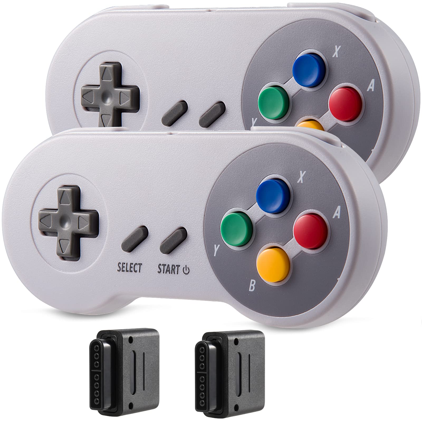 Snapklik.com : SAFFUN 2 Pack 2.4 GHz Wireless Controller Game Pad ...