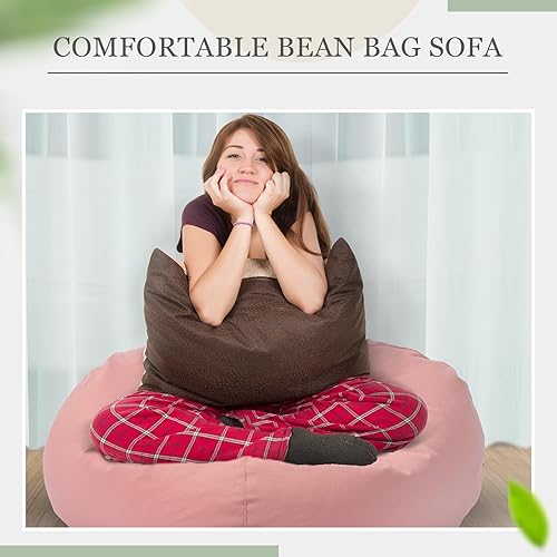 Miniatura 5 de Sliner 2 fundas para puf de almacenamiento de animales de peluche para niños y adultos (sin relleno), funda grande con cremallera para organizar