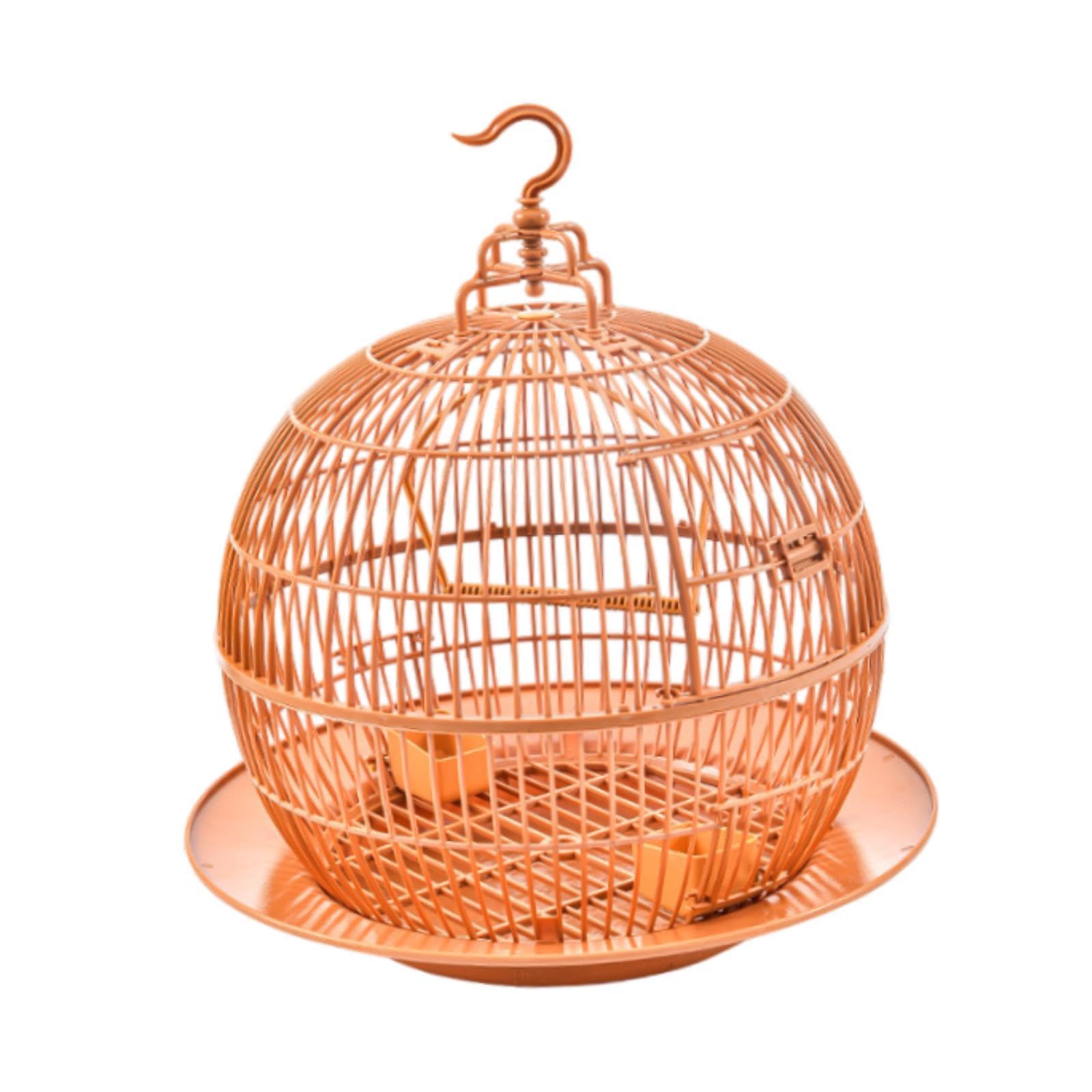 AWHAO Dekorativer Vogelkäfig für Wellensittiche, Zubehör für Vögel, Vogelhaus aus Netzgewebe für Wellensittiche, kleine Vögel, Nymphensittiche,