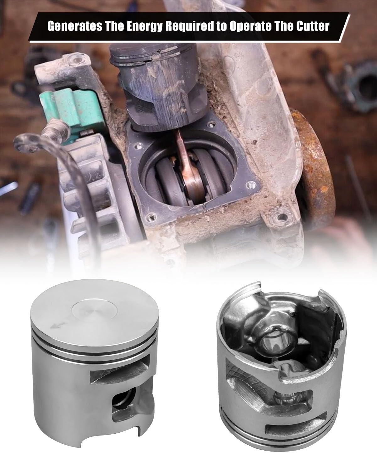 Amazon.com: Qnbes 51mm Cylinder Assembly with Piston Fit for