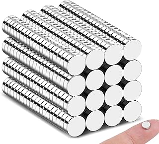 320Pcs Small Neodymium Magnets, 6x2mm Small Rare Earth Magnet Mini Magnets for Whiteboard, Office, School, STEM Measurement Kit, Science Experiments