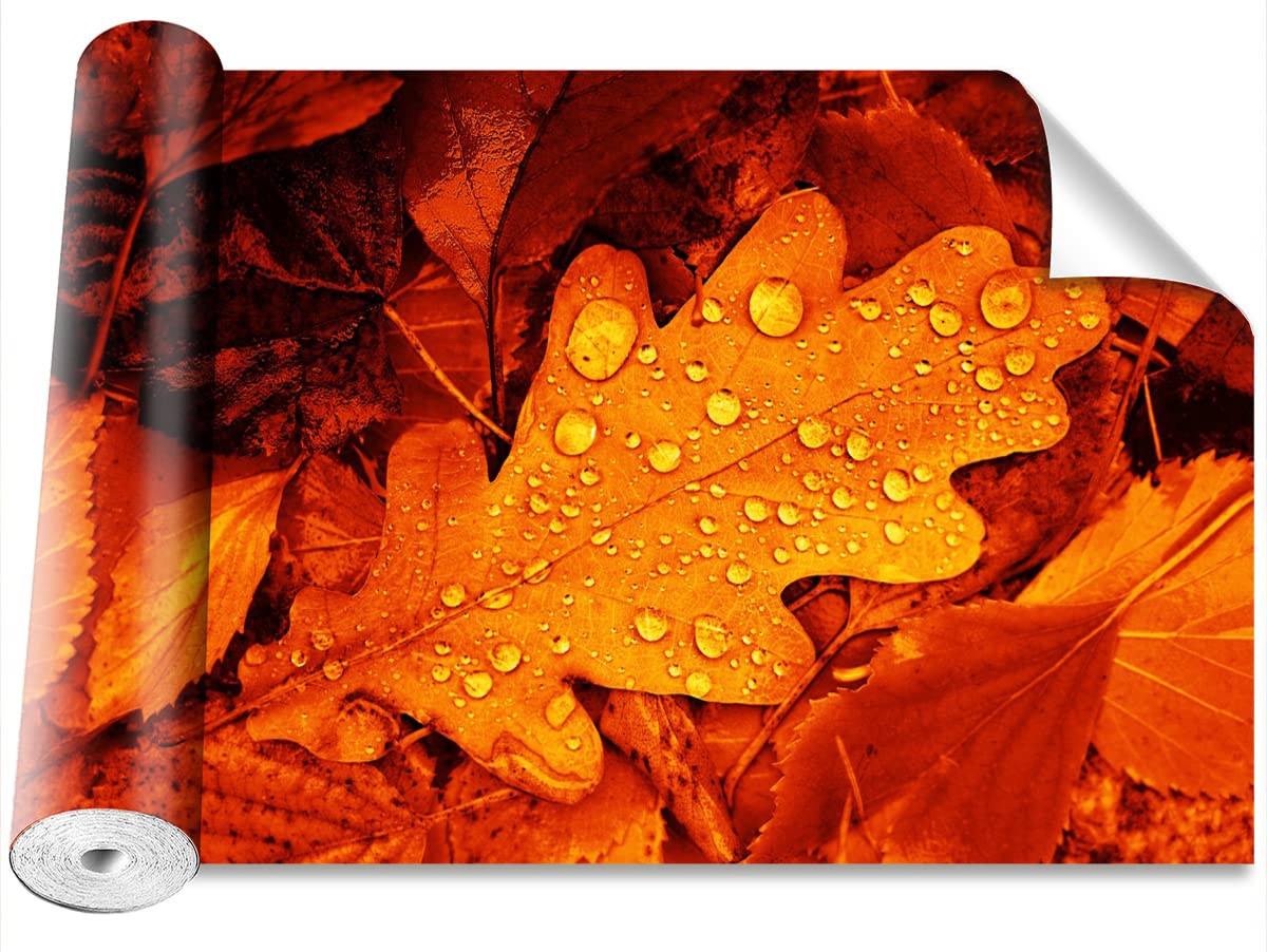 Papier peint camouflage moderne feuille de chêne Tulup déco murale 104x70cm