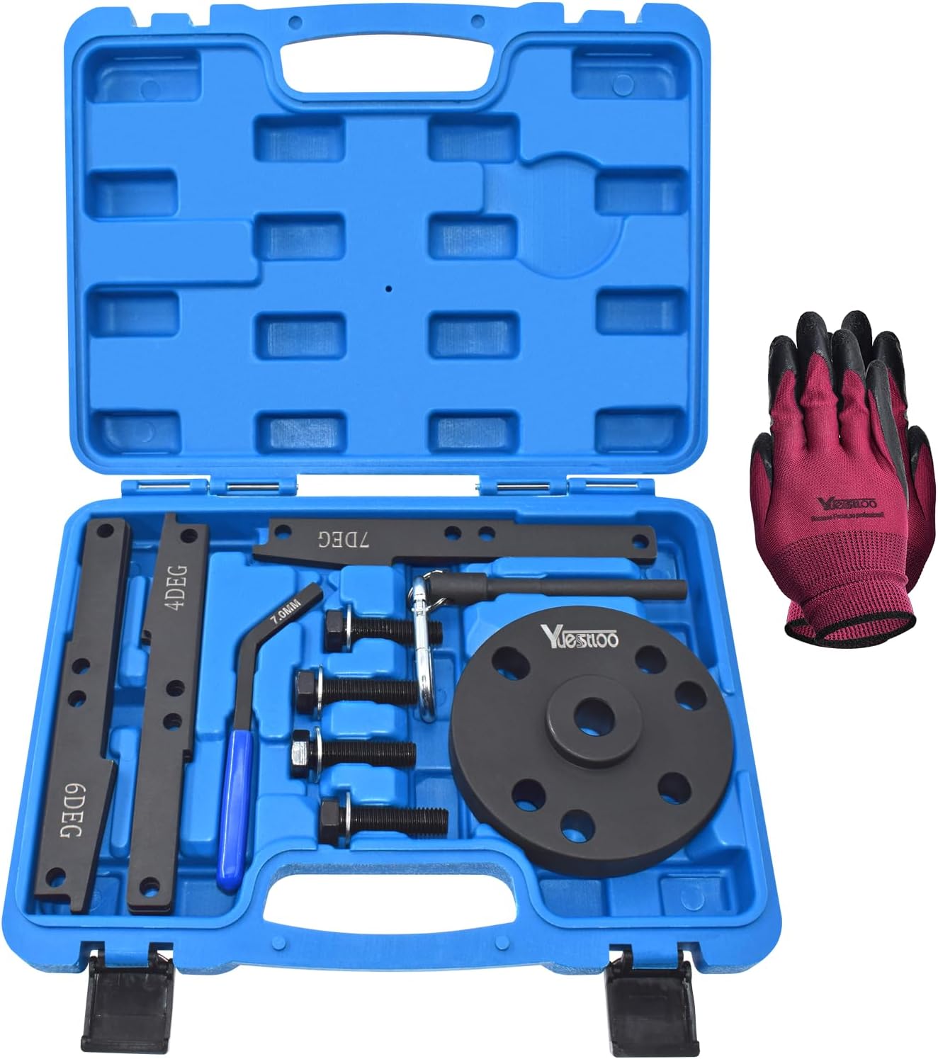 Cam Timing Tool Kit + Engine Brake Tool for Cummins ISX/QSX/X15 (16 pcs)