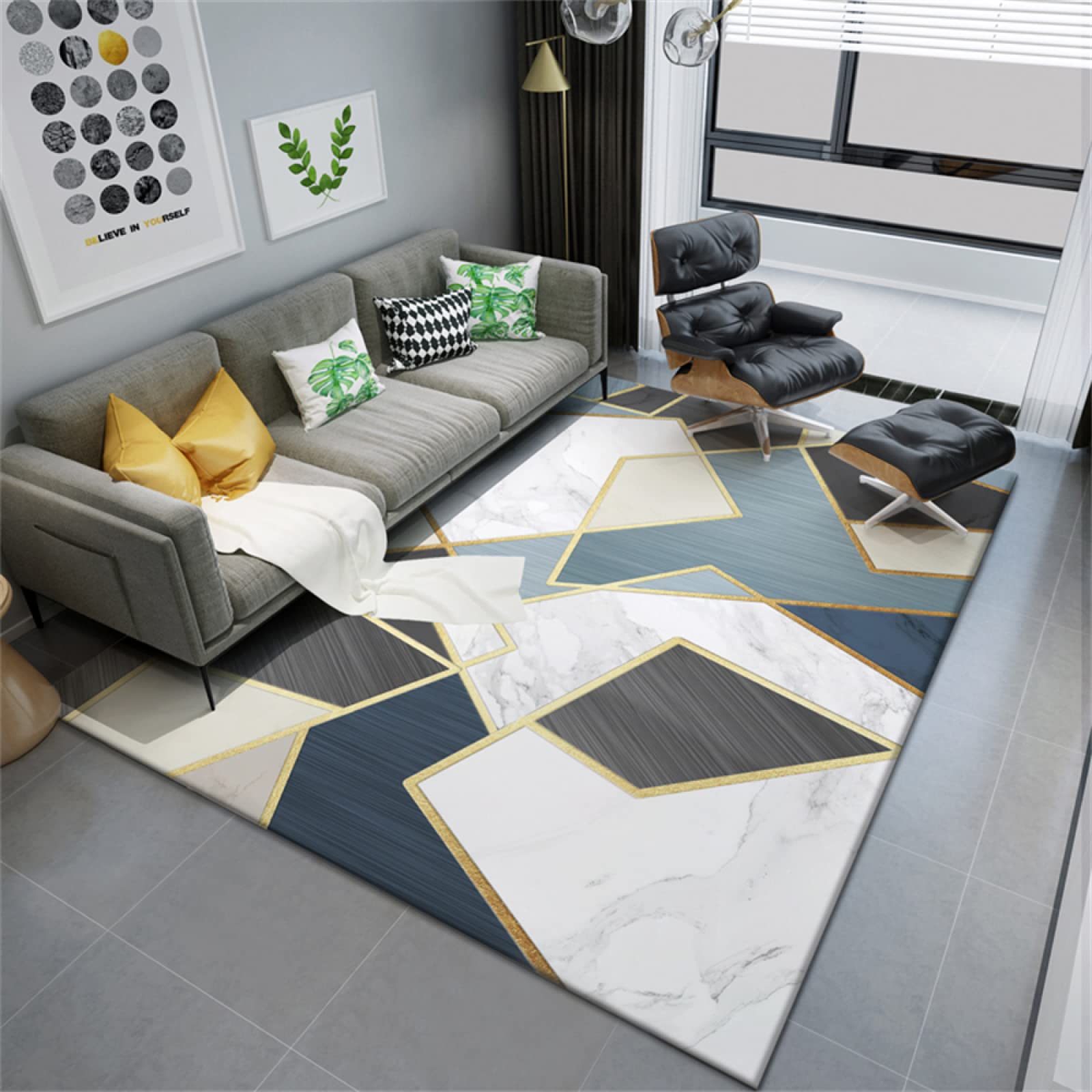 Tapis putting 60 x 100 cm entraînement golf intérieur maison