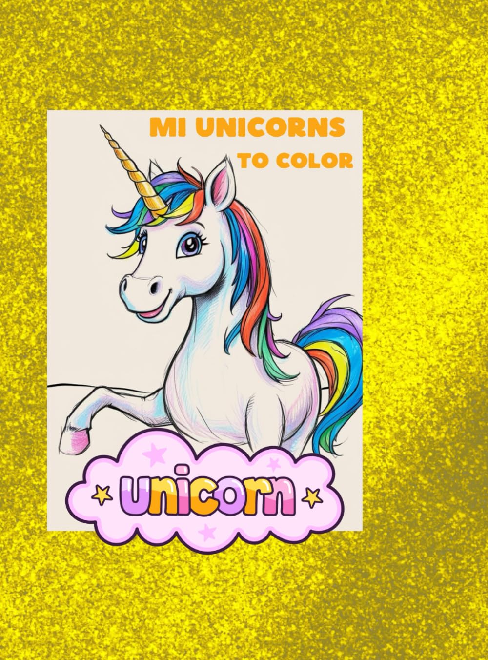 my unicorns to color: unicorn