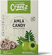 Cravez Dried Sweet Amla Candy | Super Saver Pack | 400 Gram | Export Quality Amla | Low Processed Amla | More Amla Less Sugar | 100% Natural | No Preservative | No Artificial Colour Used