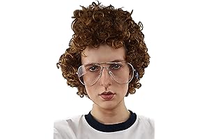 Napoleon Dynamite Wig: Iconic 90s Men's Costume