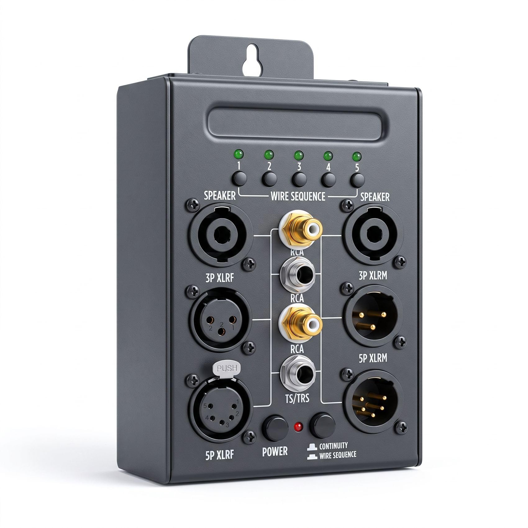 Audiokabeltester Kompaktes Prüfgerät für professionelle Kabeltests