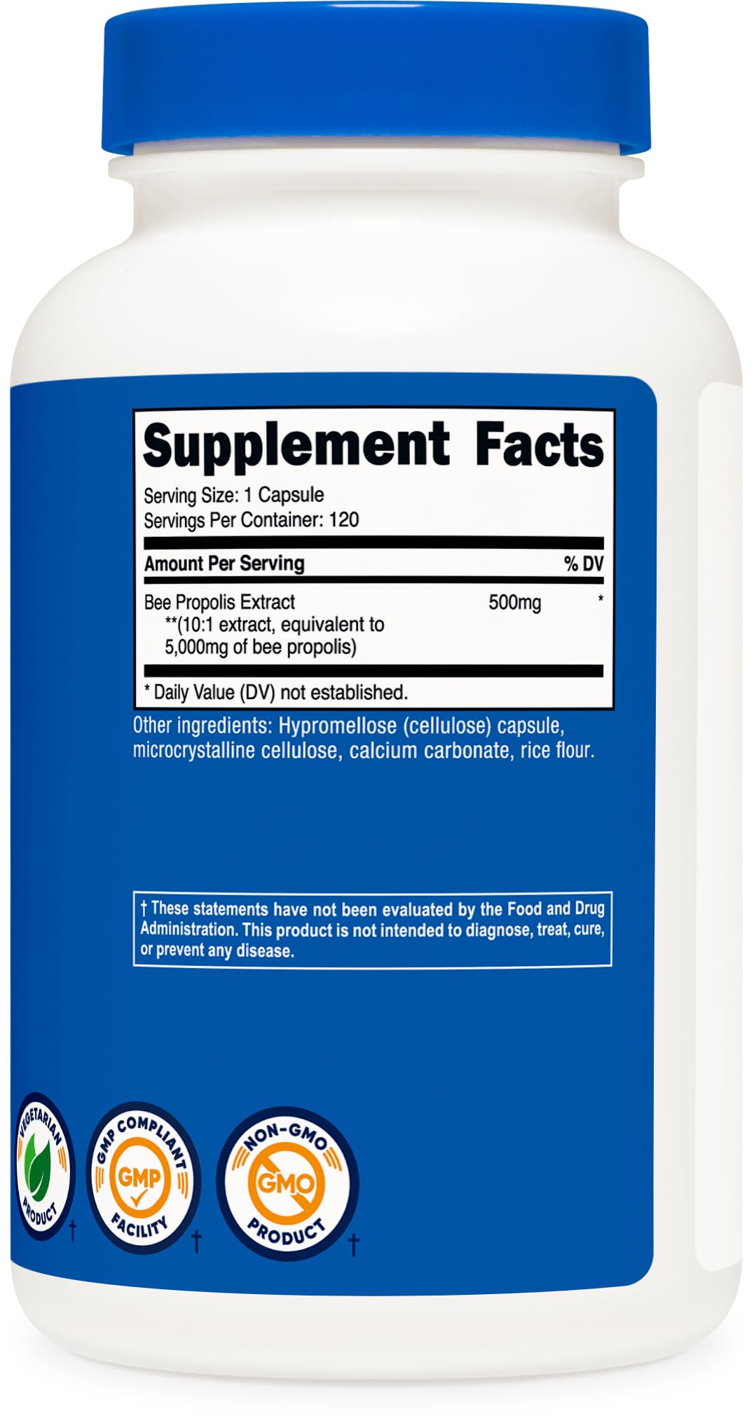 Nutricost Bee Propolis Extract 120 Capsules for 120 Servings Per Bottle — Amazon image 5