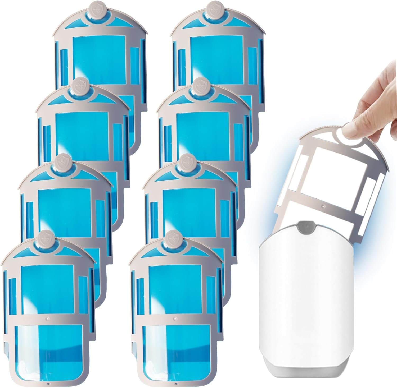 16 Pack Refill Cartridge Compatible with Flying Insect Trap M364 & Max,Replacement 100% Fit
