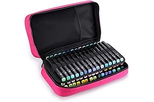 BTSKY Art Marker Carrying Case - Lipstick Organizer