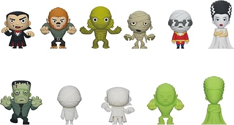 Universal Monsters Series 4 5" Collectible Bag Clip - Horror Movie Character Key
