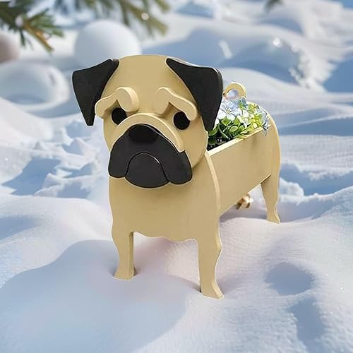 Miniatura 19 de Macetero de pastor australiano, macetas para perros, maceta en forma de animal, macetas de jardín para suculentas de jardín de primera calidad