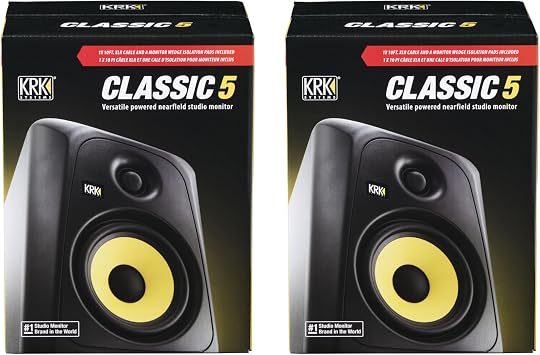 KRK CLASSIC 5 5 Aktif Stüdyo Monitorü, 50W, Çift