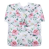 Vista 21 de Babero Camisa de manga con bolsillo para bebé de 1 a 3 años (tipi de flecha de oso)