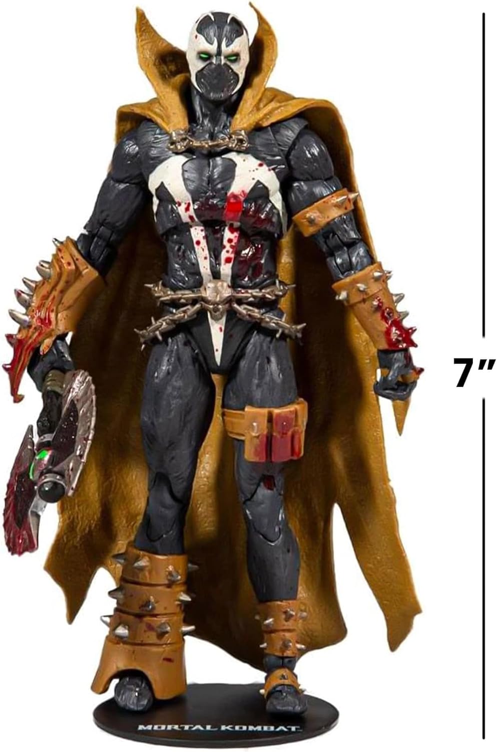 McFarlane Toys Mortal Kombat Spawn Bloody Classic 7" Action Figure with Accessories