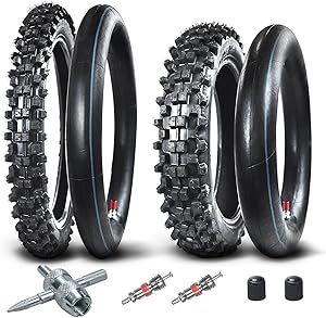 HOLATO Tire & Inner Tube Set for 110cc–125cc Dirt Bikes