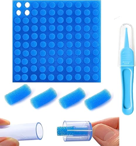 Miniatura 2 de Filtros de aspirador nasal 200 piezas para NoseFrida con pinzas de limpieza de nariz