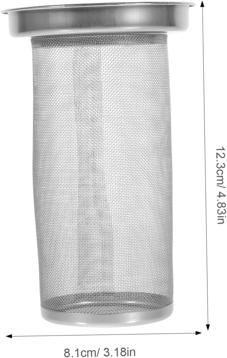 Ciieeo 5pcs Metal Teapot Strainer Tea Infuser Mesh Filter Tea Pot Supplies Home Infuser for Loose Leaf