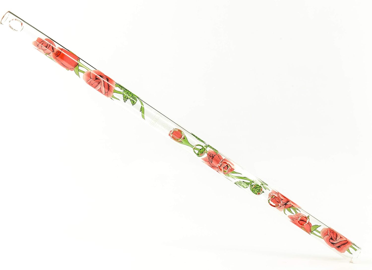 Hall Crystal Flute 11501 - Inline Glass Flute in A (White Lily)