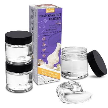 Museum Putty Gel 170g Clear Removable Reusable for Collectibles & Antiques