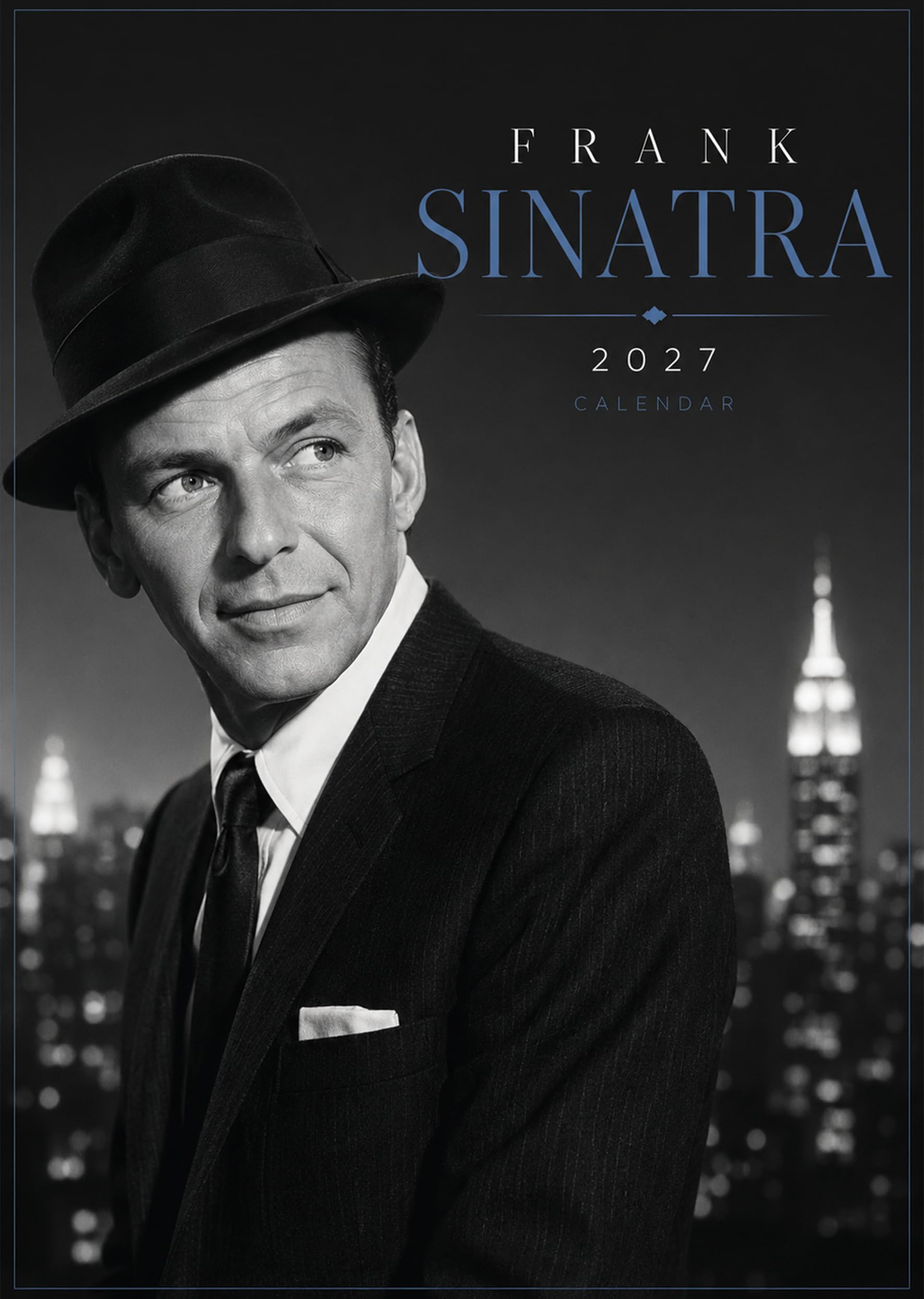 Frank Sinatra 2027 Wall Calendar | A3 Size | Premium Quality | Ideal for Fans & Collectors