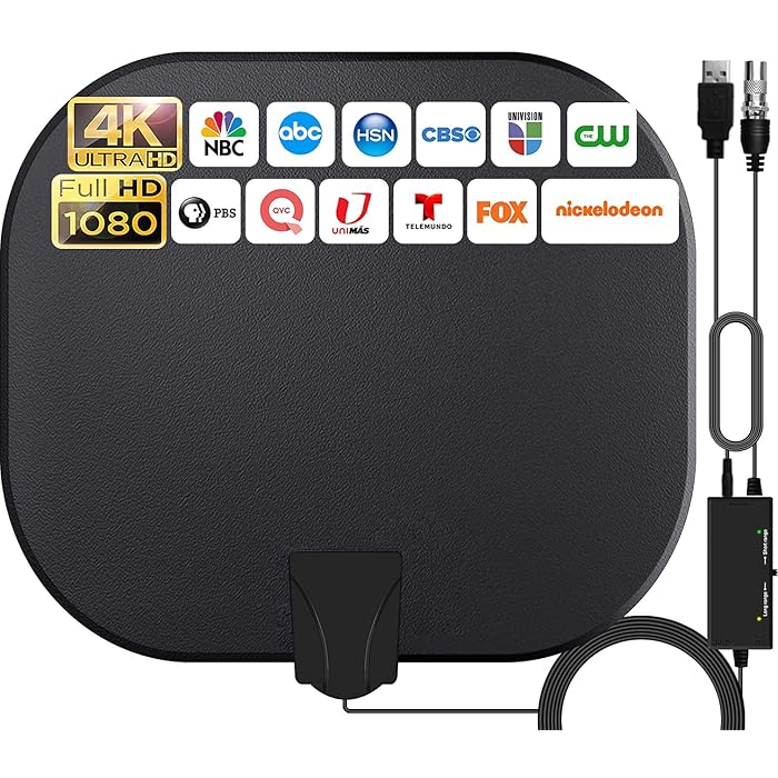 Buy 2022 Upgrade Freeview Indoor TV Aerial,420KM Range Digital HDTV