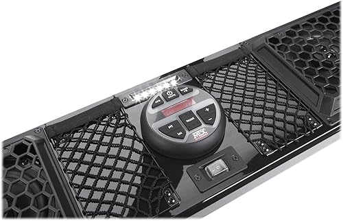 Miniatura 6 de MTX MUDSYS41 Sistema de barra de sonido marina de cuatro altavoces con Bluetooth para ATV/UTV/Tractor