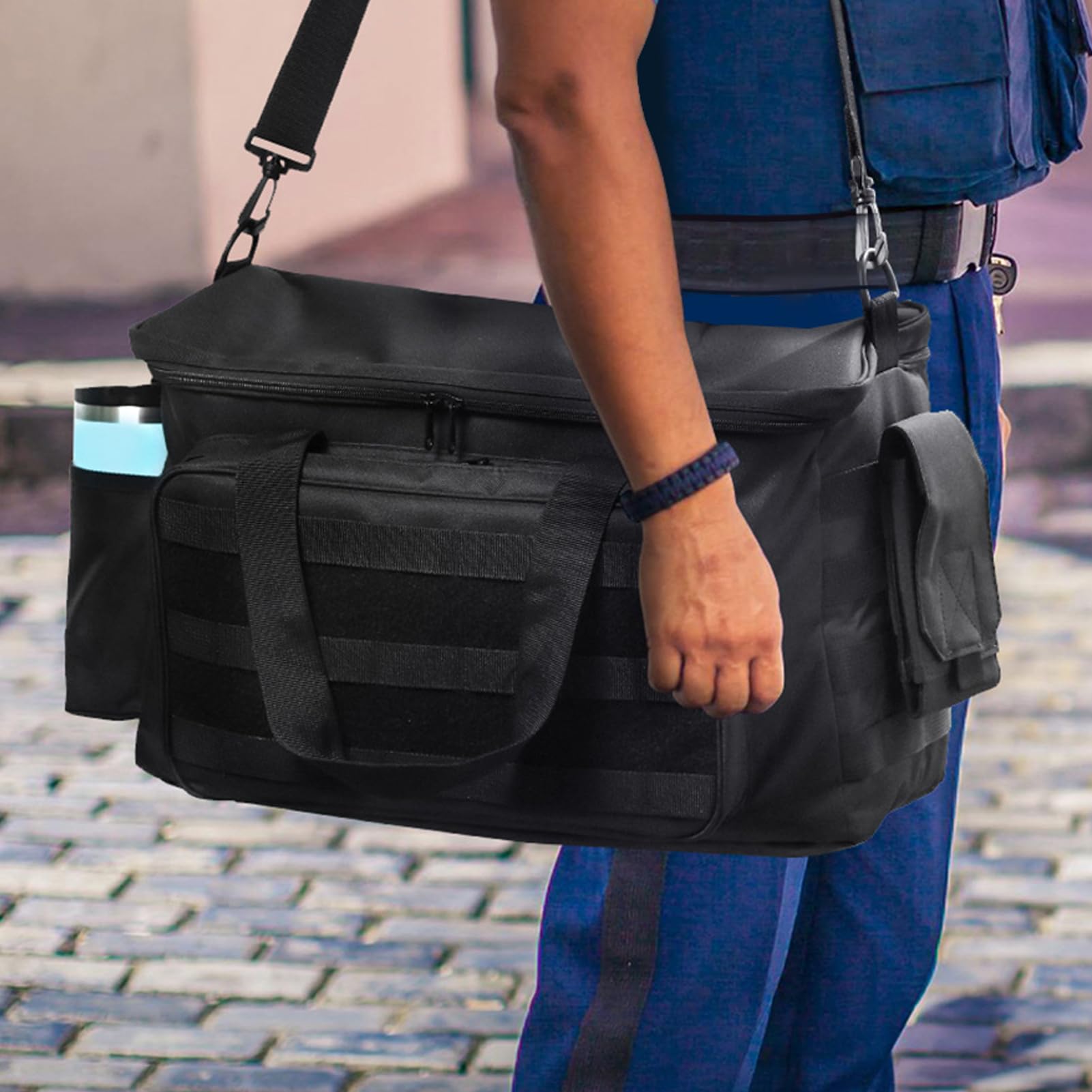 Borsa da Pattuglia | Organizzatore Impermeabile Pieghievole e Staccabile,Portaoggetti per Camion da Lavoro | per Manutentori Giardinieri Operatori Cacciaviti Chiavi Pinze Campeggio Auto Veicoli