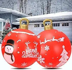 Bola de Natal Inflável, Inflável para Exterior, Bolas de Infláveis Decoradas, Decoração, Infláveis Decoradas, Enfeites de Natal