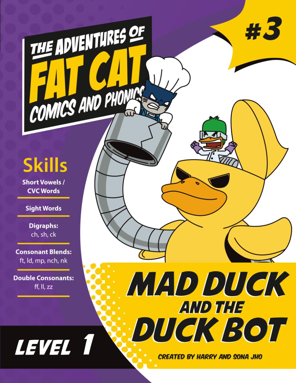 Mad Duck and Duck Bot (The Adventures of Fat Cat)