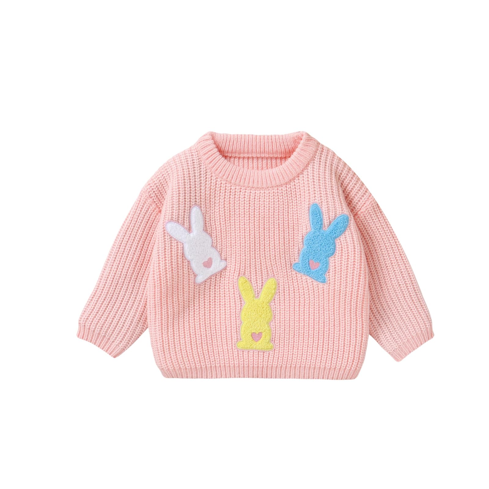LSFYSZD Toddler Baby Girls Boys Halloween Pumpkin Sweaters Long Sleeve Crew Neck Winter Warm Knitwear Pullover Jumpers Top — view 202