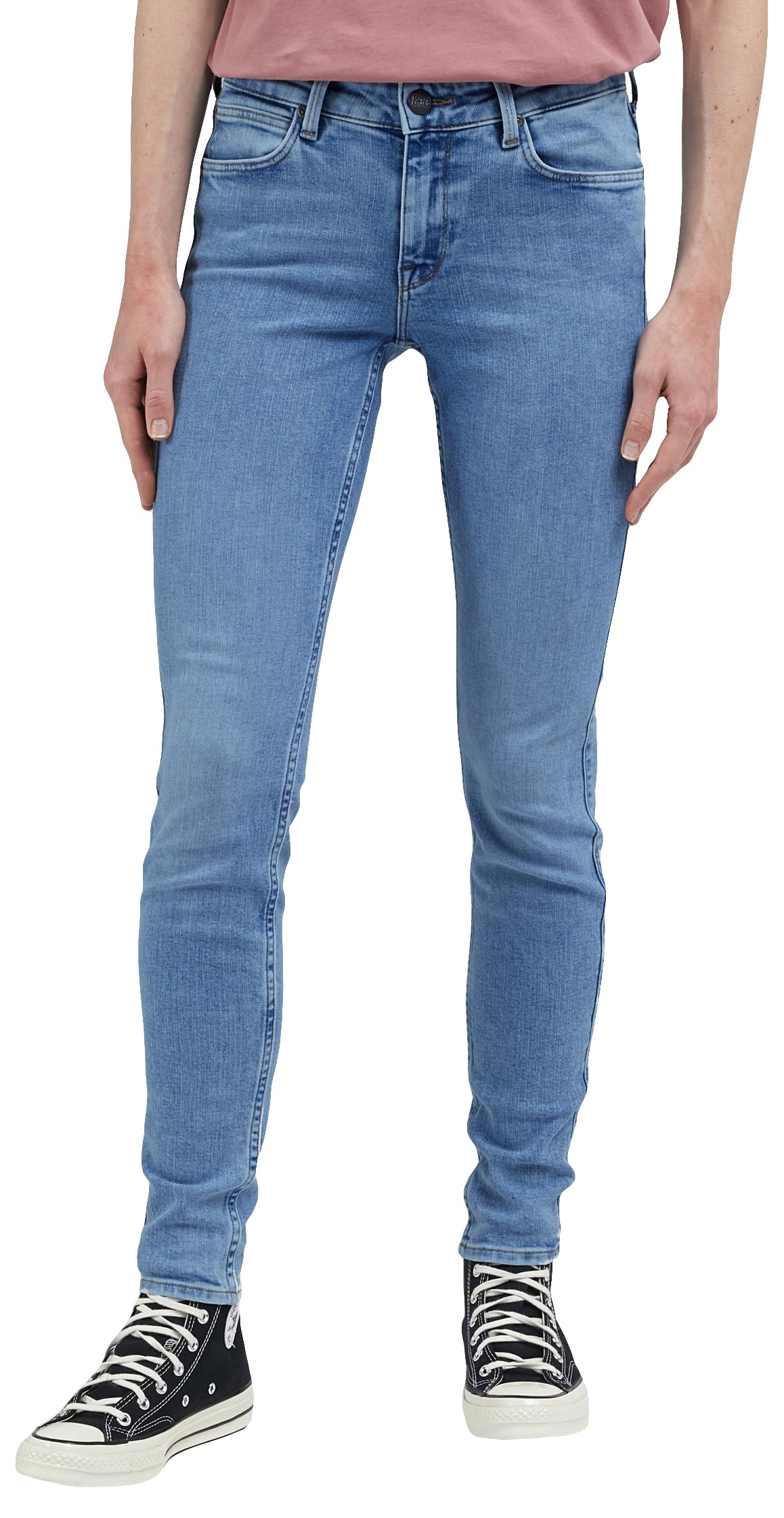 Lee Women's Scarlett Jeans, Majestic Wave, 26W / 29L