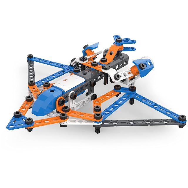 Foto 5 de 8 de MECCANO Junior - Cubo 150 Piezas - Kit de construcción de Modelo Steam de 150 Piezas para Juego Libre