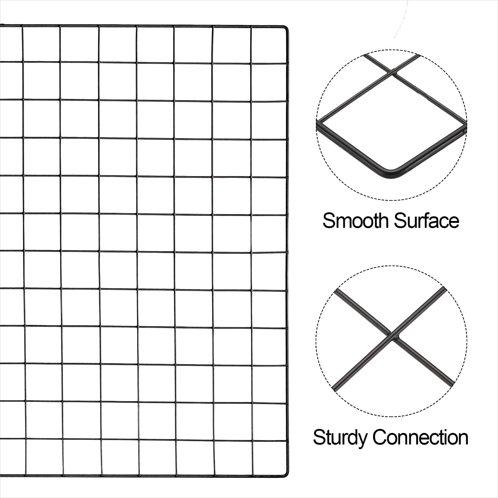PATIKIL 80x60cm Wire Grid Panel - Image 4